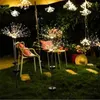 LED Solar Firework Lights String Outdoor DIY DIY 90 120 150 LEDs Garden Lawn Landscape Shine Férias Christmas Light
