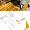 Potatis Twister Tornado Slicer Manuell Cutter Spiral Chips Kök Kök Matlagningsmaskin RRF14273