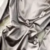Versione coreana del vestito autunnale Colletto rialzato Vita a pieghe a maniche lunghe Gonna sottile sexy a un passo UK207 210506