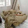 Set di biancheria da letto gxclinen personalizzato in lino 100% set fatto a mano
