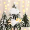 Juldekorationer festliga parti leverantörer hem trädgård hantverk hängande ängel moln hängsmycken xmas träd ornament festival barn rum decora