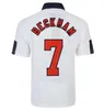 1982 1986 2002 2008 Engeland Retro Soccer Jersey 1990 1994 1992 1996 1998 Beckham Shearer Gascoigne Owen Gerrard Scholes Football Shirt Uniformen