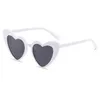 Family Set Sunglasses Parent And Child Size Two Pairs Of Glasses For Mother Daughter Lovely Fashion Cat Eye Heart Design Eyewear