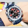 SMAEL Digital Display Sports Men's Watch 50 Meters Quartz Watch For Men Clock Watches Men relogio masculino G1022