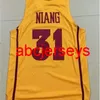 31 Maillot de basket Georges Niang Iowa State rouge blanc jaune cousu personnalisé n'importe quel numéro maillots Ncaa XS-6XL