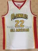 #22 CARMELO ANTHONY Dolphins McDonald ALL AMERICAN high quality Basketball Jersey Embroidery Stitched Personalized Custom any size and name