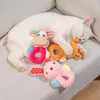 Simpatici giocattoli per animali domestici Suono da masticare Squeaker Animali di peluche per cani Gatti Squeak Toy Articoli per cani