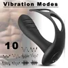 NXY Anal Sex Leksaker Sälj Anal Plug Vibratorer Trådlös fjärrkontroll Prostata Massager Fördröjning Ejaculation Sexleksaker för män Orgasm USB Uppladdningsbar 1123