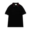 21SS 디자이너 폴로 셔츠 티셔츠 남성 패션 의류 자수 자수 인쇄 편지 짧은 슬리브 칼스 비즈니스 비즈니스 티셔츠 스케이트 보드 캐주얼 탑 티 100%면 M-2XL