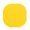 Sundries Silicone Makeup Brushes Cleaner Mat Pad Professionell Sucker Scrubber Board Tvätt Kosmetisk Borste Rengöringsverktyg ZWL309