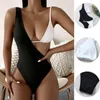 Roupa de banho feminina sexy maiô de peça única maiô feminino patchwork push up monokini maiô verão moda praia S-L