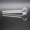 3.9 inch Colorful Glass Pipe Oil Nail Burning Jumbo Pipes Thick Pyrex Portable Glass Burner Smoking Tube Pink Blue Green Clear Tobacco Hookah Shisha Accessories