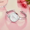 CURREN mode or femmes montres en acier inoxydable Ultra mince Montre à Quartz Femme horloge romantique Montre Femme