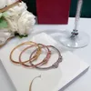 Wholer Top Luxury High Quality Jewelry Advanced Vintage Bangle for Women Designerブランド