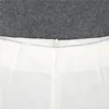 Vrouwen hoge taille rok dames zomer onregelmatige veter spleet korte casual mini skort vrouwelijke silm rokken