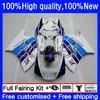 Verkortingsset voor Suzuki 250cc RGV250 SAPC VJ21 RGVT250 Body 31NO.15 RGVT-250 RGV-250 Wit Blauw VJ22 88 89 90 91 92 93 RGVT RGV 250 1988 1989 1990 1991 1992 1993 Carrosserie