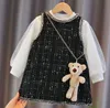 Trendy Toddler Girl Dresses Spring Designer Newborn Baby Cute Clothes For Little Girls Outfit Cloth