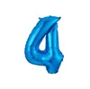 Ballons numériques 32 pouces, 50 pièces/lot, en aluminium, chiffres 0-9, décorations pour fête d'anniversaire et de mariage, vente en gros