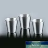 4 adet / 6 adet 30 ml Açık Pratik Seyahat Paslanmaz Çelik Bardaklar Mini Set Gözlük Viski Şarap Için Kılıf Taşınabilir Drinkware Fabrika Fiyat Uzman Tasarım Kalitesi