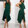 Fashion two piece set solid color tops&skirt high waist elegant women outfits office casual streetwear 2 210515