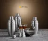 Outils de barre en acier inoxydable Cocktail Shaker mélangeur vin Martini Boston pour barman boisson fête 350 ML/550 ML/750 ML