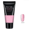 30ml 20Colors Transparent Red Poly Paznokci Zestaw Gel UV Lakier Polski Zestaw sztuki 10 minut Szybki budynek LED Gelpolish do rozszerzeń Manicure