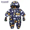 Ircomll Marke geboren Baby Junge Mädchen Kleidung Langarm Warn Winter Herbst Cartoon Gedruckt Säuglings Body für borns 211222
