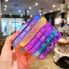 Dual Color Transparent TPU Phone Case dla iPhone 12 11 Pro Max XS XR 7 8 PLUS