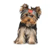 Pegatinas de pared Three Ratels QD102 HD Pixel Cute Yorkshire Terrier pegatina impermeable para perro envoltura automática para capó de coche portátil decoración del hogar Deca