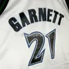 100% Cousu Kevin Garnett Vintage Champion Jersey Hommes XS-5XL 6XL chemise maillots de basket Retro NCAA