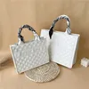 Luxury Brand Single Shoulder Bags For Women Canvas Handbag Top Brand Women Square Large Totes Bag Quilted Design Scarf Clutches