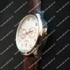 Orologi da uomo di alta qualità movimento meccanico automatico orologio da uomo quadrante piccolo lavoro trasparente cinturino in pelle chiusura originale orologio da polso impermeabile orologio IW500