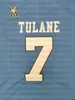 Custom Tulane Green Wave College Football Jerseys Malik Lawal Amare Jones Cameron Carroll Keon Howard Tyrick James Ramsey J.P. Losman