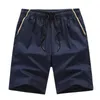 Brand Summer Mens Shorts Breeches Casual Bermudas Black White Boardshorts Classic Beach Quick Dry 210713