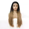 HD Box Braided Synthetic Lace Front Wig Mix Color Simulation Human Hair Braid Hairstyle Wigs 1997-26