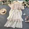 Neploe Sexy Slash Neck Shoulder Strapless Short Sleeve Dress Women High Waist Hip A Line Pleat Vestidos Summer Holiday Robe Y0823