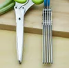 Stainless Steel Cooking Tools Kitchen Accessories Knives 5 Layers Scissors Sushi Shredded Scallion Cut Herb Scissor SN2594