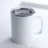 10オンスDIY昇華空白のコーヒーマグカーカップウォーターボトル二重壁絶え間ない真空飲料水タンブラー