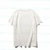 Célèbre Mens Haute Qualité T-shirt Homme Lettre Imprimer Col Rond À Manches Courtes Noir Blanc Mode Hommes Femmes T-shirts Occasionnels Taille S-2XL