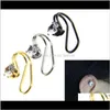 Clip-On & Screw Back Earrings Jewelrystainless Steel No Piercing Hoop Ear Cuff Clip On Earring Tragus Cartilage Closure Rings Fake 1245 Drop