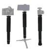 Taşınabilir Monopod Kompakt Hafif Alüminyum Kamera Tripod Selfie Stick DSLR Video Akıllı Telefon Balhead Vlog Tripodlar Günlüğü