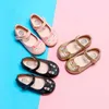 JGSHOWKITO Cartoon Cat Girls Shoes Cute Sweet Children's Casual Sneakers Kids Flats Kitty Cat Toddler Girl Shoes New Autumn 210329