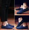 Peas shoes one pedal set foot casual shoe spring Korean version of lazy nubuck leather DD youth driving Comfortable and durable
