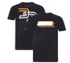 2021 Formula One F1 Racing Terno Summer Short Sleeve Round Neck T-shirt Car Workwear Personalizado Poliéster Top de secagem rápida Grande Si277d K94f