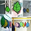 Interior Decorations 12Pcs/Set Car Air Freshener Auto Shine Paper Hanging Glitter Scented Vanilla Fragrance Leaf Shape For Home Boat