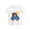 Designer Kids Boys Clothes Cotton Short Sleeve TShirts Car Bus Cartoon Children Cloth 29 Years Kid Summer Clothing7308247