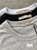 Casual korte mouw T-shirt Mannen Vrouwen 1: 1 Hoogwaardig borduurwerk logo T-stuk enigszins oversized zware stoffen tops