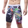 Logotipo personalizado mens boxer homens cuecas respirável impressão desenhador sólido plus tamanho underwear de malha letra floral briefs boxers shorts shorts calça 0