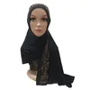 Muçulmanas Kids Hijab Girls One Piece Amira Islamic Criança Headscarf Prayer Xale Árabe Headwear Envoltório Capas Capas Médio Oriente