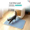 Camas de gato Móveis Tapete de lixo Pet Impermeável EVA Camada de camada dupla Sand Sand Colete Produto de limpeza de cães não deslizamentos Folden Accessori